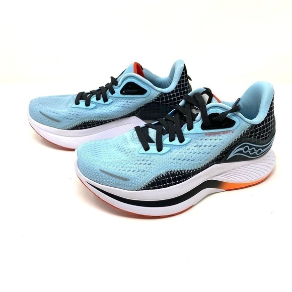 Saucony Endorphin Shift 2 Powder / Scarlet Running Shoes - Picture 2 of 7